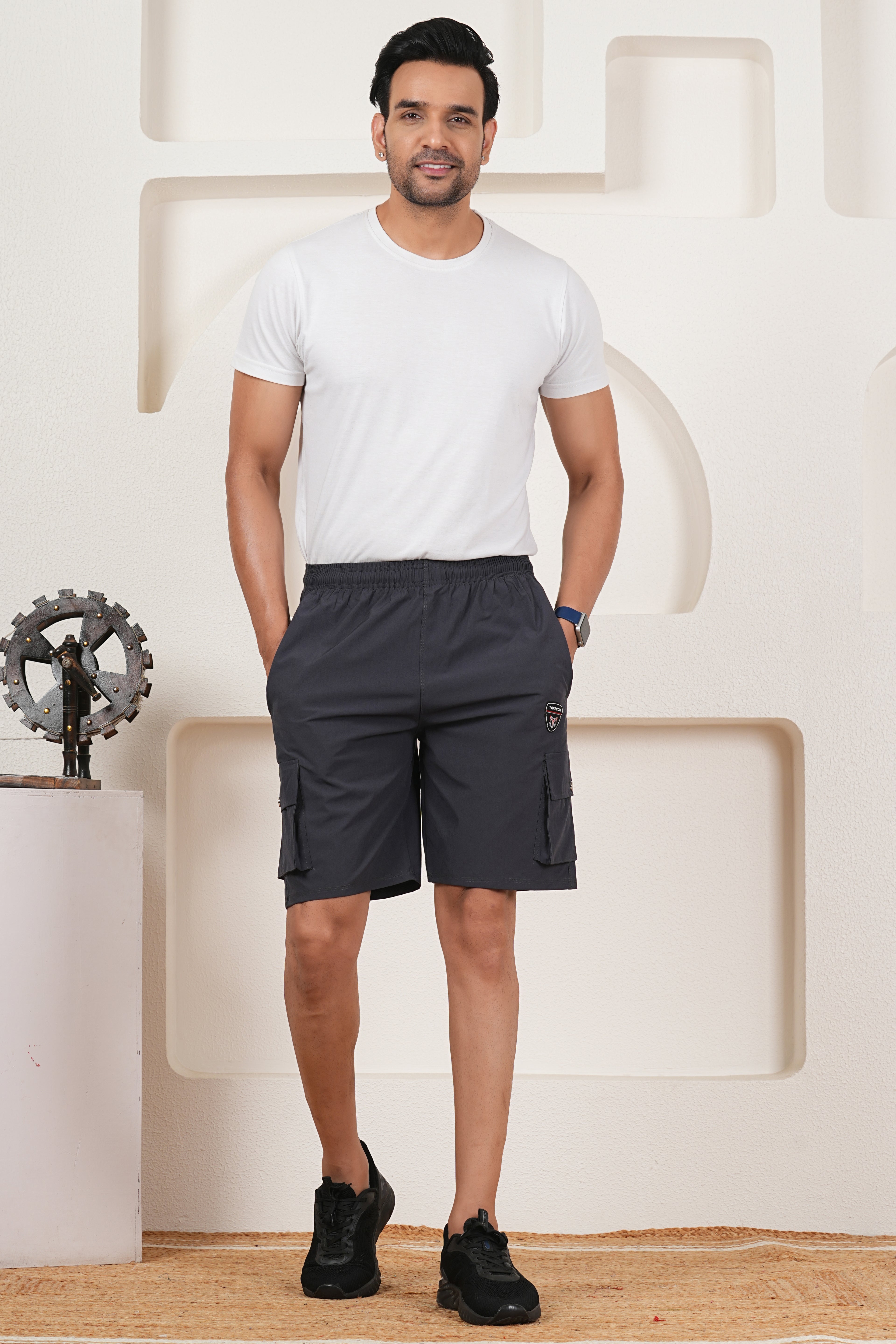 TARECOM Men's Premium Cargo Shorts
